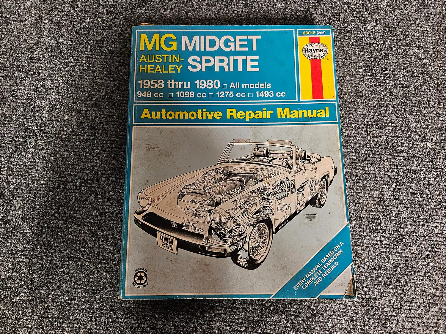 MG Midget & Austin-Healey Sprite Automotive Repair Manual