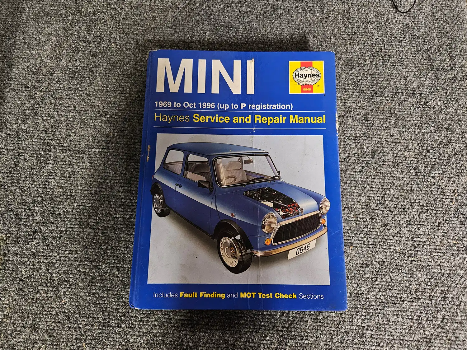 MINI 1969 to Oct 1996 (up to P registration)