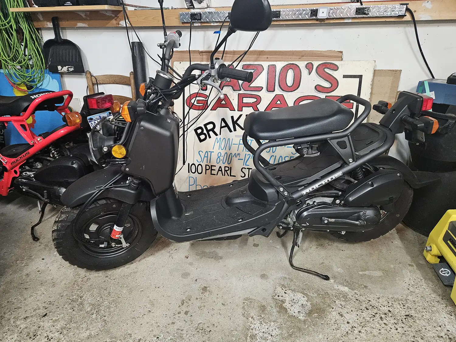 Ridiculous Item - 2 2009 Honda Ruckus Scooters
